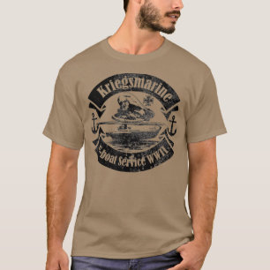 WW2 Duitse    onderzeeër Kriegsmarine UBoat T-shirt