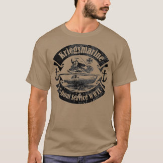 WW2 Duitse    onderzeeër Kriegsmarine UBoat T-shirt