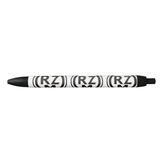 WW2 Duitse RZM-markering Zwarte Inkt Pen (Voorkant)