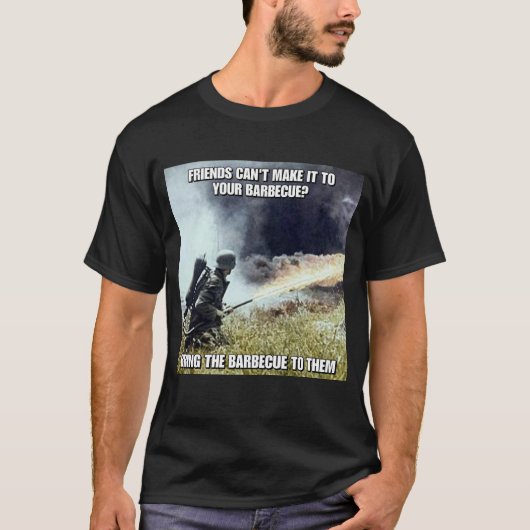 WW2 Flammenwerfer T-Shirt (Voorkant)