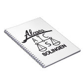 WW2 German Alcoso Notitieboek (Rechterzijde)