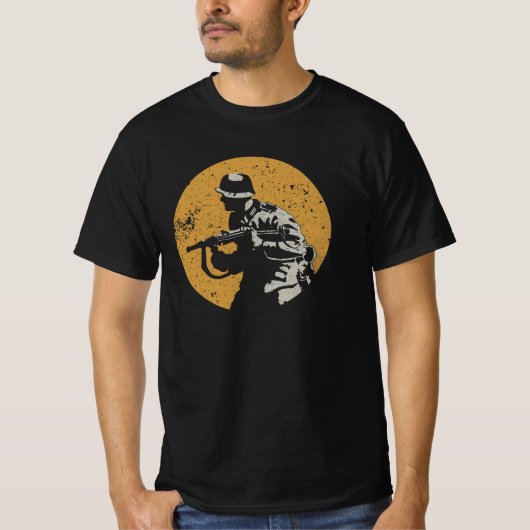WW2 German Soldier T-shirt (Voorkant)