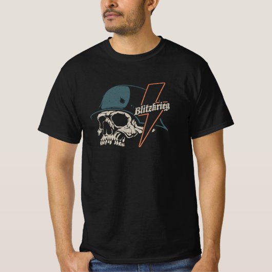 WW2 Germany Blitzkrieg Vintage T-shirt (Voorkant)