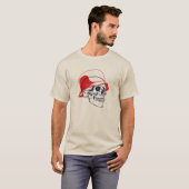 WW2 Germany Soldier Skull T-shirt (Voorkant volledig)