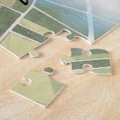 WW2-gevechtsvliegtuigen orkaan en spitvuur Legpuzzel (Zijkant)