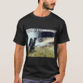 WW2 'Hans, get ze flammenwerfer' T-Shirt (Voorkant)