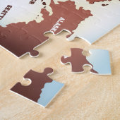 WW2-kaart voor Midway Island Legpuzzel (Zijkant)