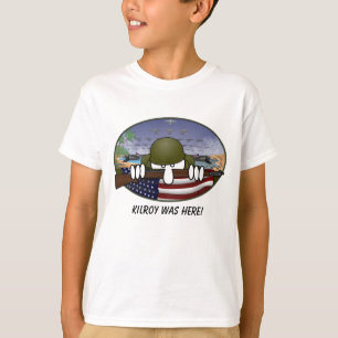 WW2 Kilroy Kinder T-Shirt