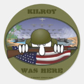 WW2 Kilroy Sticker (Voorkant)
