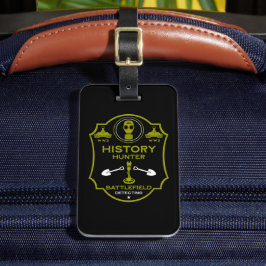 WW2 Loopgraaf Battlefield Metaaldetectorist Bagagelabel