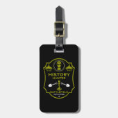 WW2 Loopgraaf Battlefield Metaaldetectorist Bagagelabel (Voorkant verticaal)