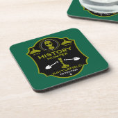 WW2 Loopgraaf Battlefield Metaaldetectorist Bier Onderzetter (Linkerzijde)
