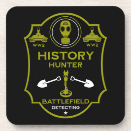 WW2 Loopgraven Battlefield Metaaldetectorist Bier Onderzetter