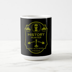 WW2 Loopgraven Metaldetectieclub Koffiemok