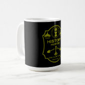 WW2 Loopgraven Metaldetectieclub Koffiemok (Voorkant links)