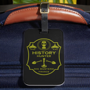WW2 Loopgraven Slagveld Metaal Detecterende Club Bagagelabel