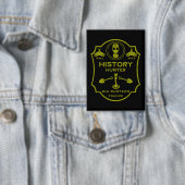 WW2 Loopgraven Slagveld Metaaldetectie Club Button (Insitu)