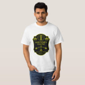 WW2 Loopgraven Slagveld Metaaldetectie Club T-shirt (Voorkant volledig)