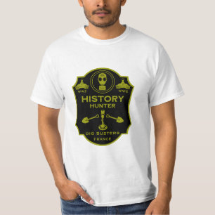 WW2 Loopgraven Slagveld Metaaldetectie Club T-shirt