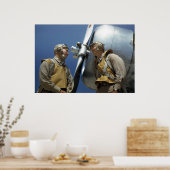 WW2 Marine Corps Aviation Poster (Keuken)