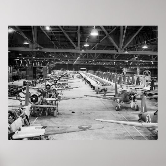 WW2 Massaproductie, 1943 Poster (Voorkant)