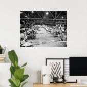 WW2 Massaproductie, 1943 Poster (Thuiskantoor)