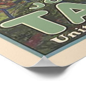  WW2 Militaire rekrutering Amerikaanse tankkorps Poster (Hoek)