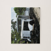 WW2 Militaire trein op de Kwai-brug Legpuzzel (Verticaal)