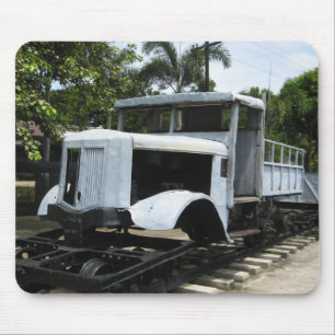 WW2 Militaire trein op de Kwai-brug Muismat