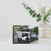 WW2 Militaire trein op de Kwai-brug Visitekaartje (Staand voorkant)