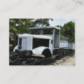 WW2 Militaire trein op de Kwai-brug Visitekaartje (Achterkant)