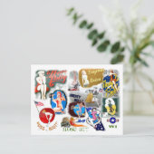 WW2-nose kunst Briefkaart (Staand voorkant)