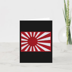 WW2 Oorlogsvlag Japan Vlag Borst Retro  Patch Kaart
