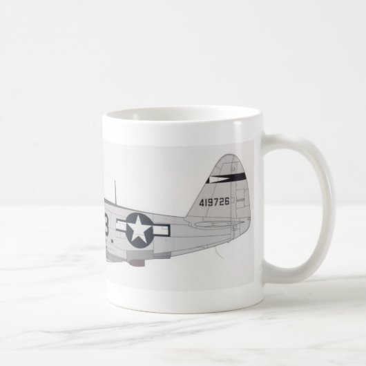 ww2 p-47 koffiemok (Rechts)