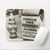  WW2 Penicilline Gonorroe Advert Muismat (Met muis)