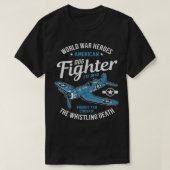 WW2 Planten Warvogels Warplanes F4U Corsair1 T-shirt (Design voorkant)