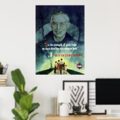 WW2 Poster FDR Quote (Thuiskantoor)