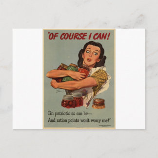 WW2 poster: Natuurlijk kan ik dat! Briefkaart