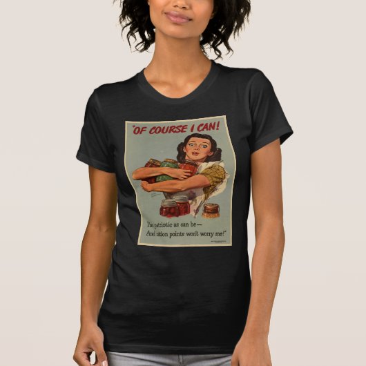 WW2 poster: Natuurlijk kan ik dat! T-shirt (Voorkant)