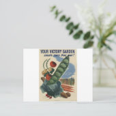 ww2 poster Overslagtuin Briefkaart (Staand voorkant)