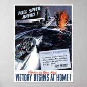 WW2 Poster van de marine (Voorkant)
