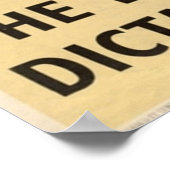 WW2 propaganda-neergang WW2 dictators Poster (Hoek)