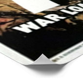 WW2 Propaganda Verenigde Staten Vakkelende vlag Me Poster (Hoek)