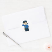 WW2 Russisch matroos Sticker (Envelop)