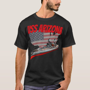 WW2 slagschip USS Arizona BB39 T-shirt