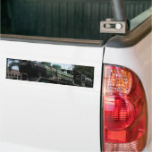 WW2 Stamtrein op de Kwai-brug Bumpersticker (Op Truck)