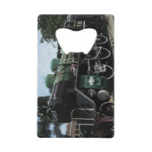 WW2 Stamtrein op de Kwai-brug Creditkaart Flessenopener (Voorkant)