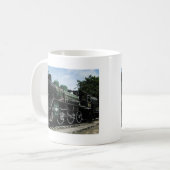 WW2 Stamtrein op de Kwai-brug Koffiemok (Voorkant links)