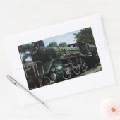 WW2 Stamtrein op de Kwai-brug Rechthoekige Sticker (Envelop)