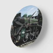 WW2 Stoomtrein op de Kwai-brug Ronde Klok (Hoek)